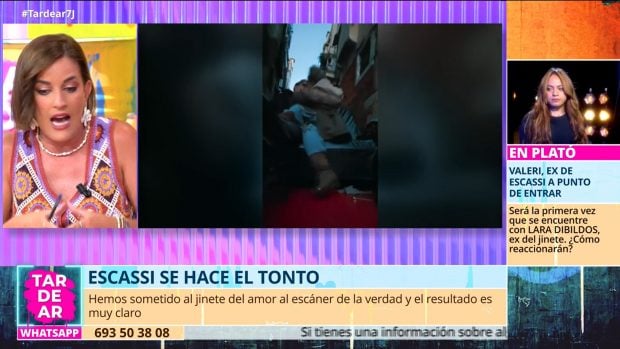 Leticia Requejo habla de la ruptura de Álvaro Escassi y Sheila Casas en TardeAR. (Mediaset)