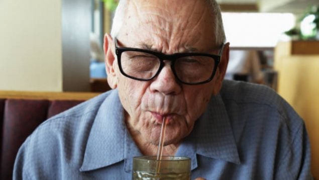 Refresco, bebida, personas mayores, salud