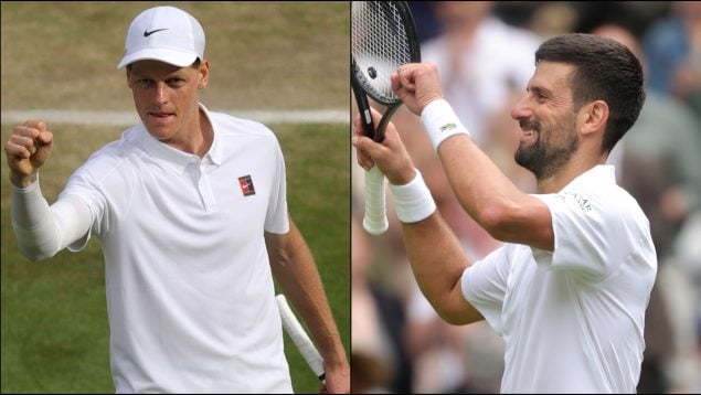Sinner Djokovic