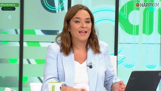 Toñi Moreno, presentadora de Hoy en día, en Canal Sur (RTVA).