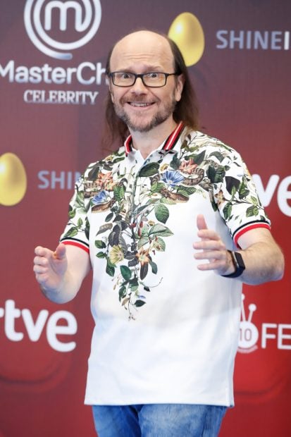 Santiago Segura en la presentación de MasterChef Celebrity 3. (Foto: Gtres)
