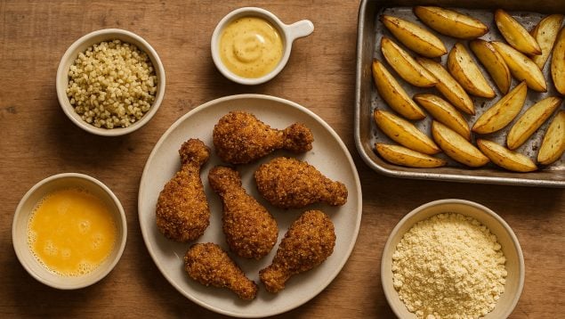 empanar los filetes sin gluten