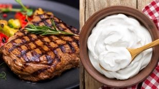 Filete y yogur