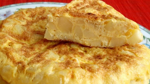 Tortilla sin huevo