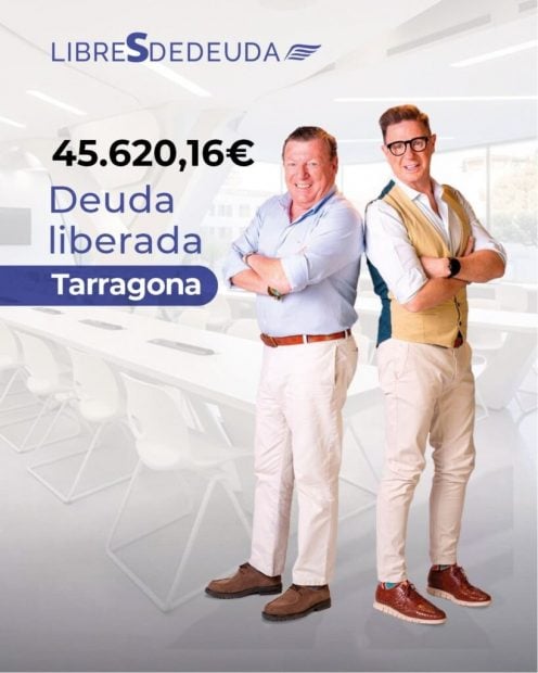 Los Morancos en una imagen promocional del bufete de abogados Libres de deuda (Instagram).