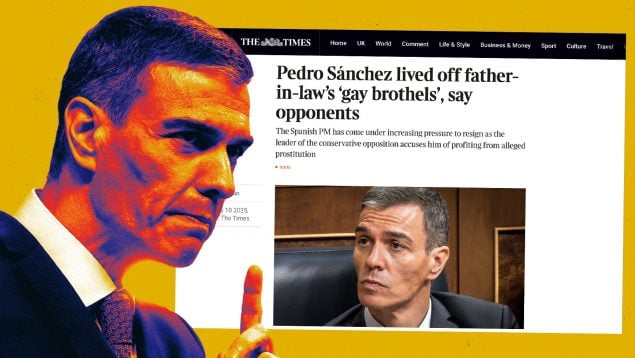 The Times Pedro Sánchez
