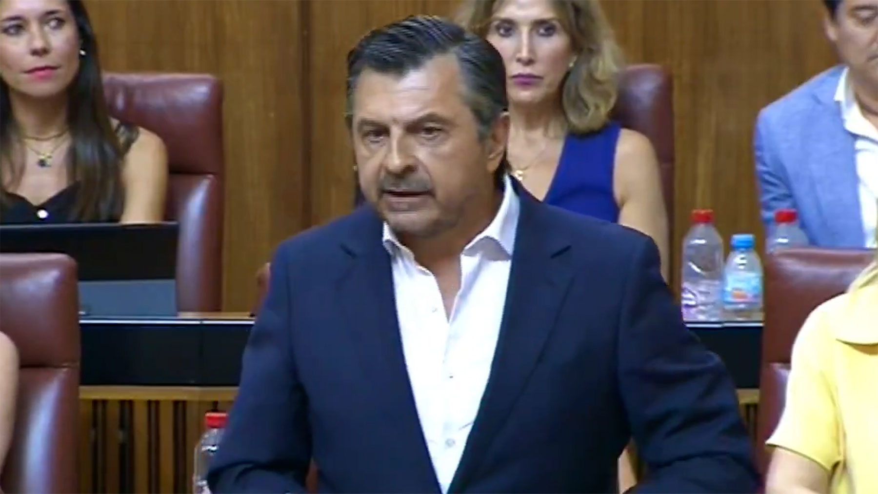 El portavoz del PP en el Parlamento andaluz, Toni Martín.