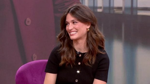La actriz Astrid Janner en una entrevista en Y ahora Sonsoles (Atresmedia). 