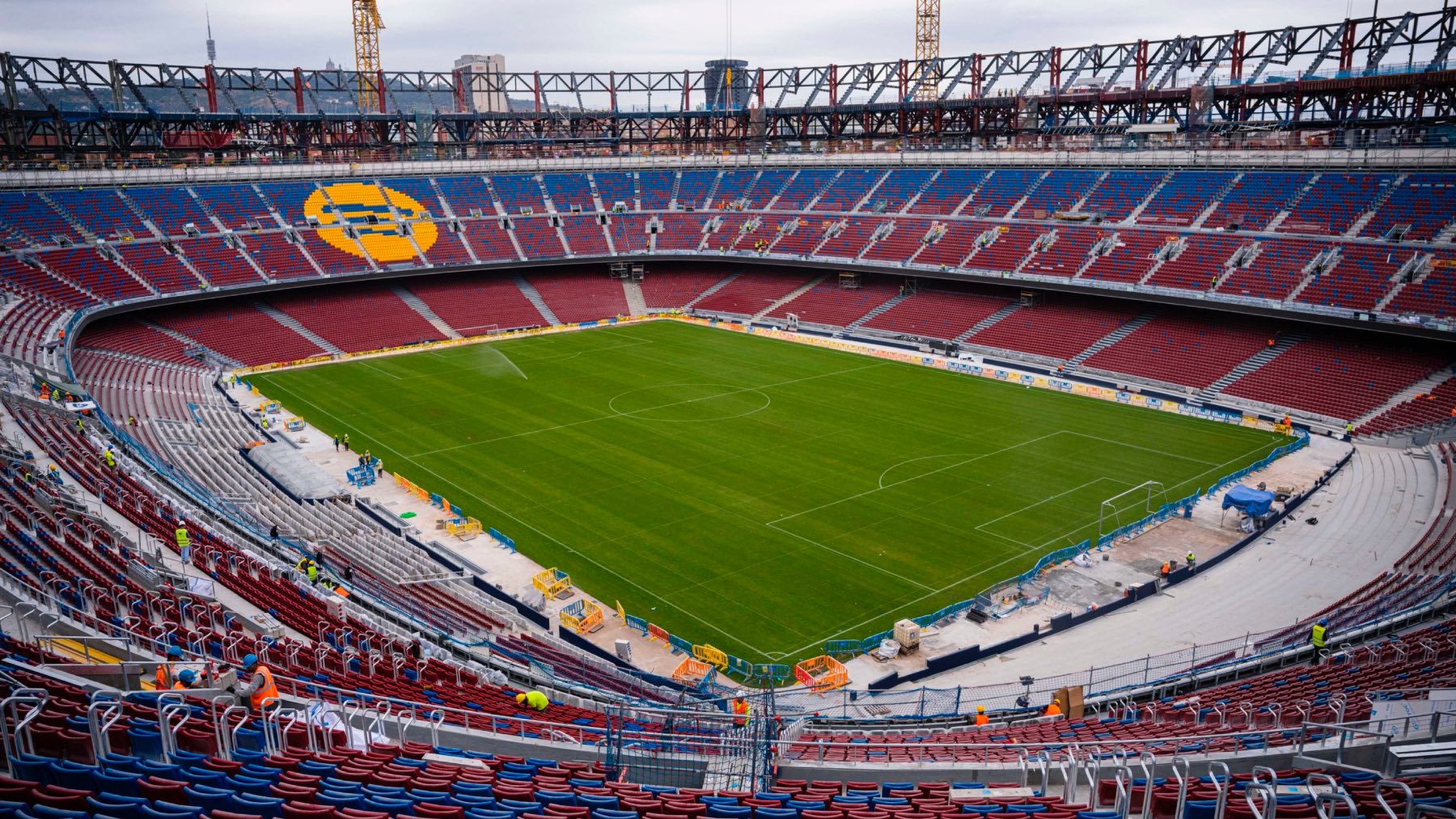 El Camp Nou, a un mes de la fecha del Gamper. (EP)