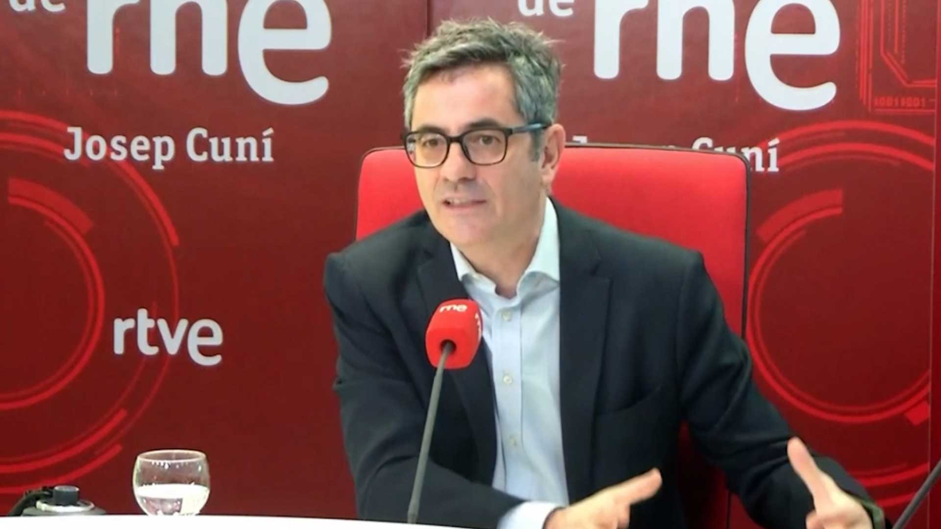 Bolaños afirma que su «voluntad» es «ceñirse al texto de la reforma de la Justicia», pero mejorarla en «lo que sea posible».