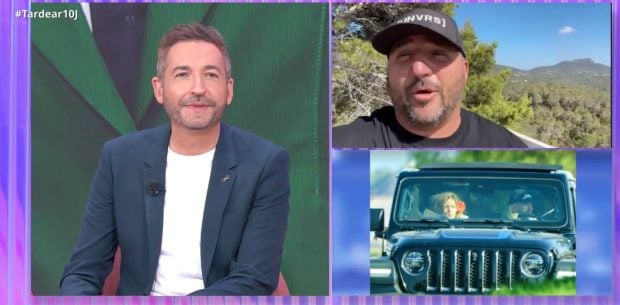 El paparazzi Sergio Garrido pilla a Karol G y a Feid en Ibiza. (Mediaset)