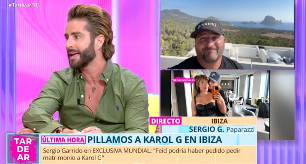 Pelayo Díaz confirma el matrimonio de los artistas. (Mediaset)