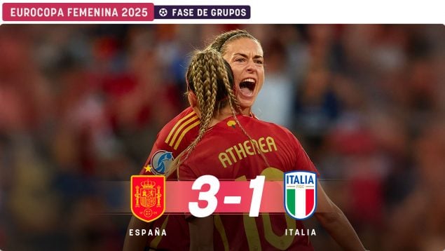 España, Italia, remontada