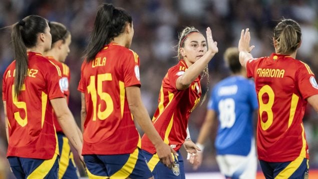 Athenea, España, Alexia, gol, Italia