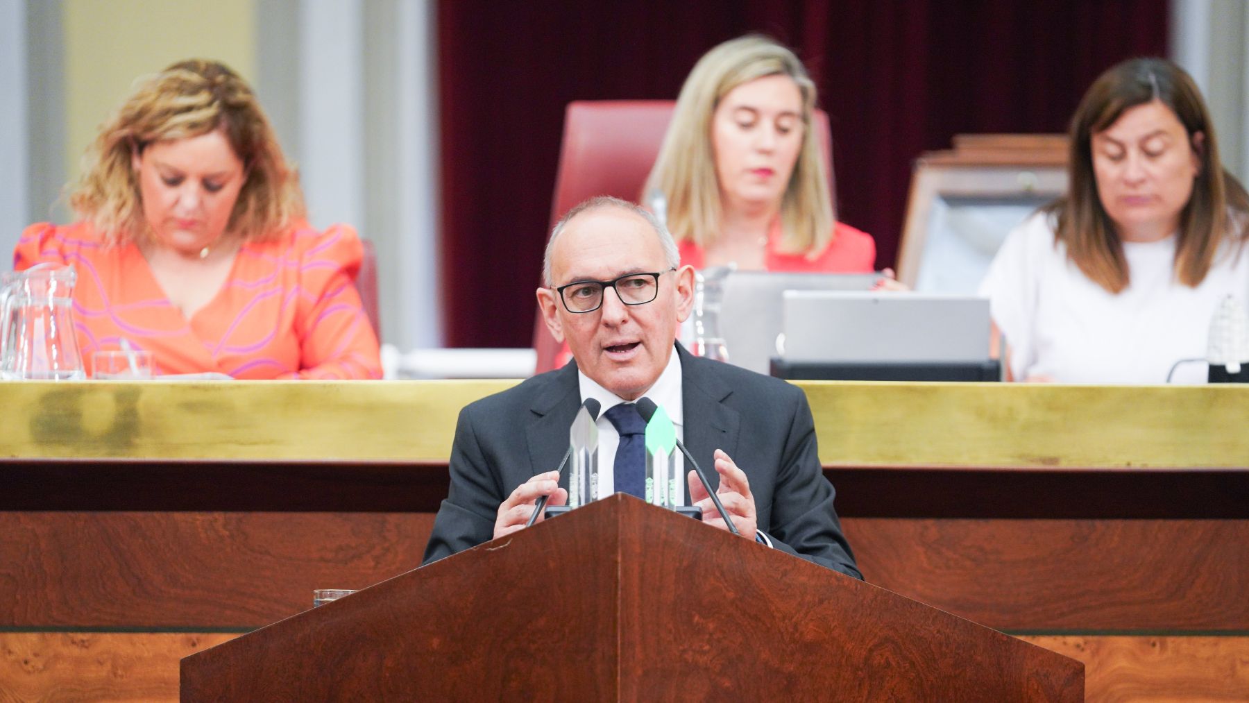 El diputado general de Álava, Ramiro González. Foto de EP.