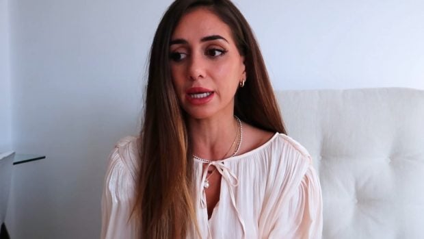 Maica Benedito en su canal de Mtmad (Mediaset).