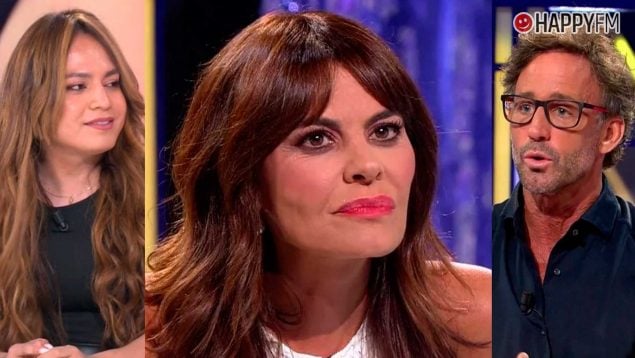 Valeri Cuéllar, María José Suárez y Álvaro Muñoz Escassi (Montaje Happy FM).