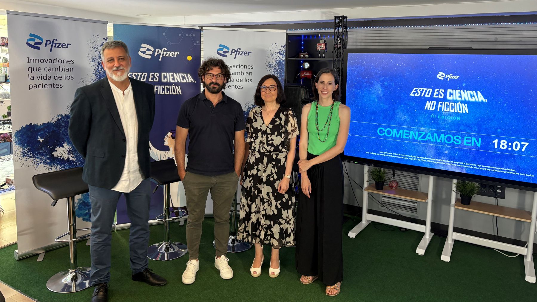 La III Edición de «Esto es ciencia, no ficción» es una iniciativa de Pfizer España.