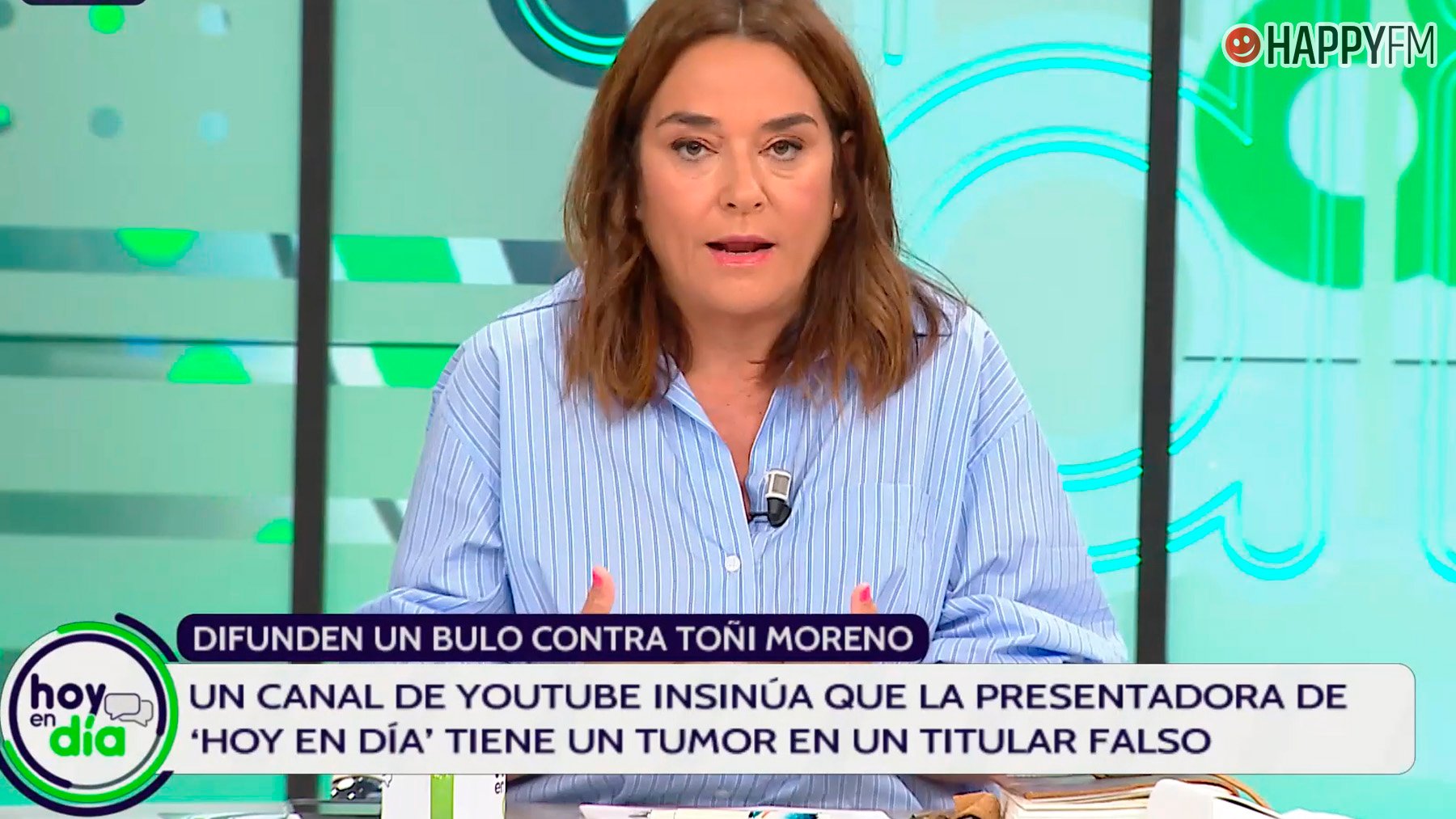 Toñi Moreno, presentadora de Hoy en día. (RTVA)