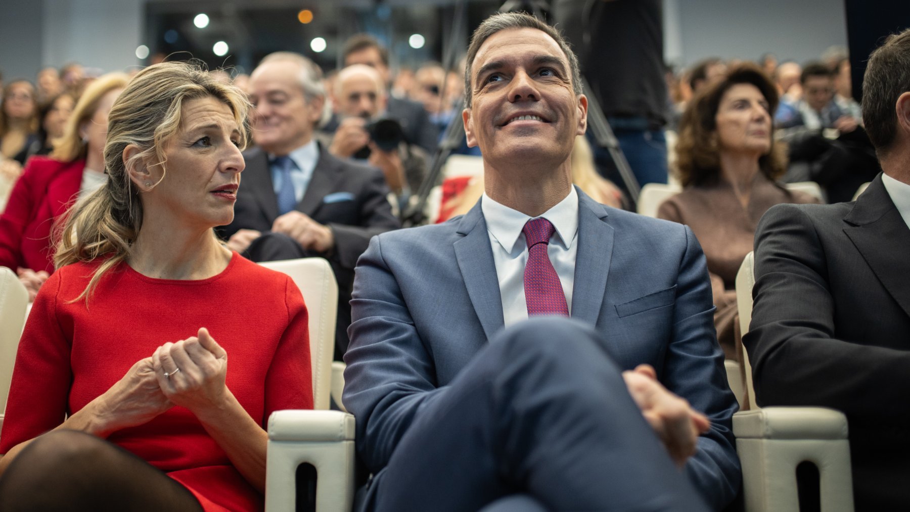 Pedro Sánchez y Yolanda Díaz. (EP)