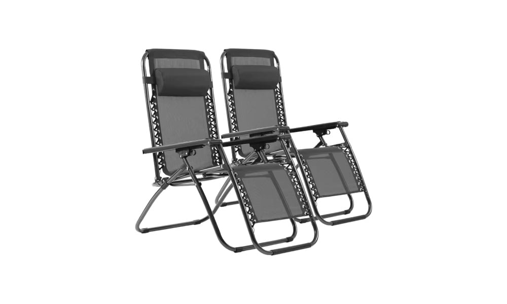 Pack de 2 sillas plegables