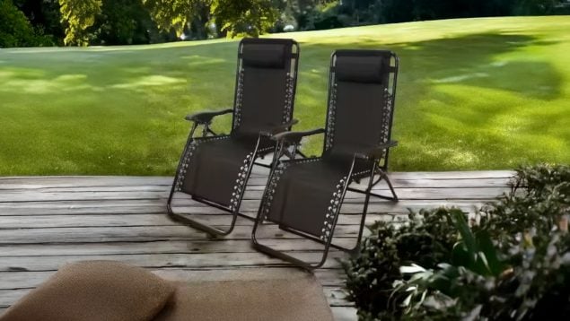 Pack de 2 sillas plegables