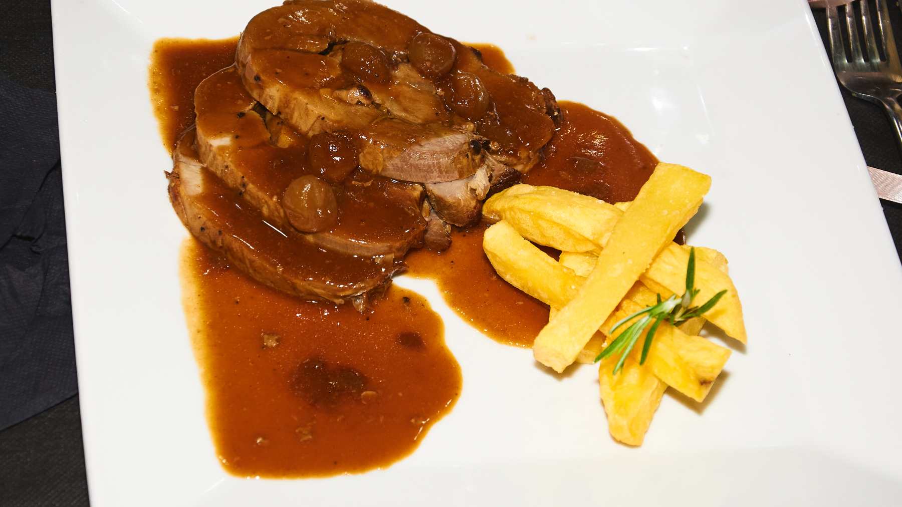 Lomo de cerdo.