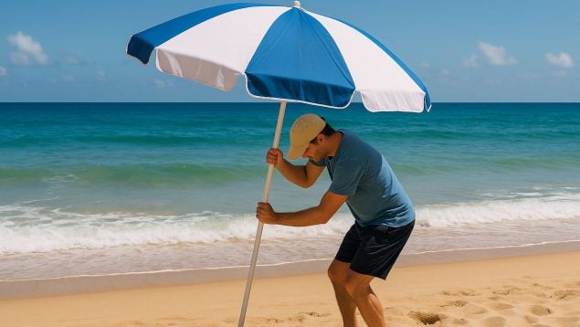 Sombrilla, playa, verano, truco, curiosidades