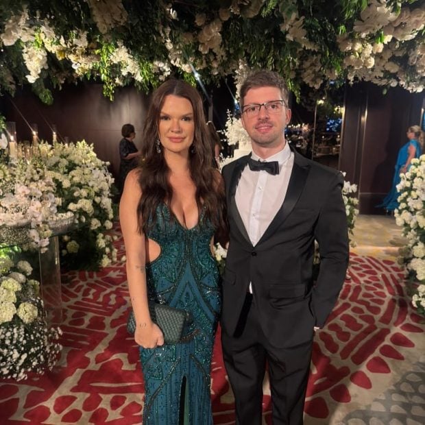 La empresaria e influencer Natàlia Cavanellas junto a su marido(Instagram).