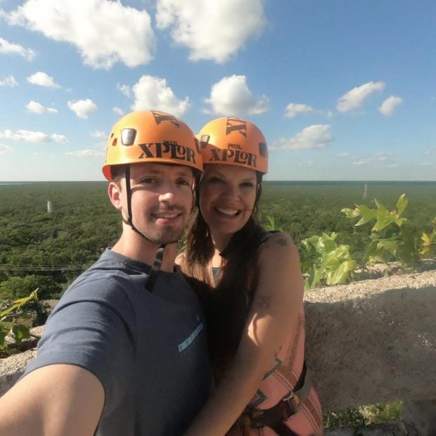 La empresaria e influencer Natàlia Cavanellas junto a su marido(Instagram).