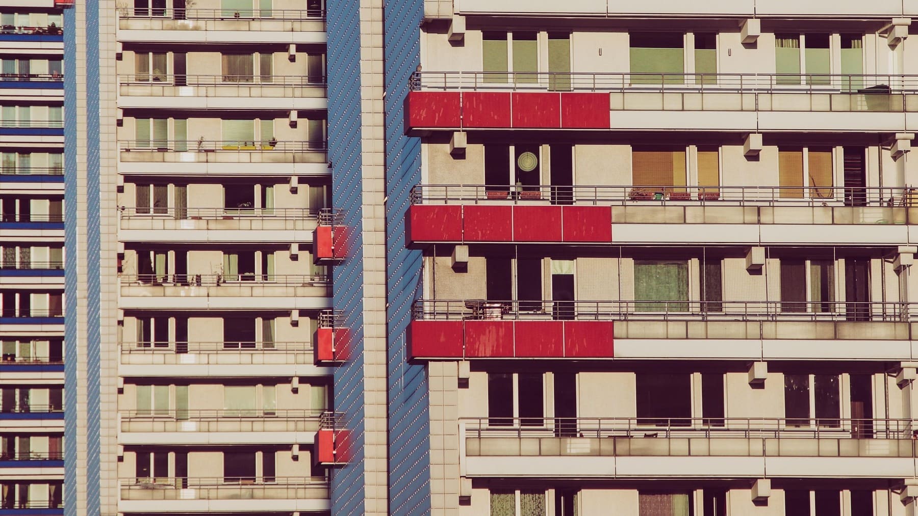 Bloques de casas.
