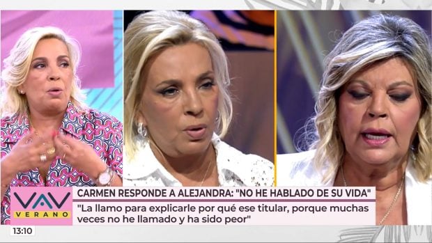 Carmen Borrego, colaboradora de Vamos a ver. (Mediaset)