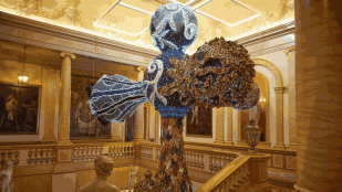 Exposición "Flamboyant", Joana Vasconcelos, Palacio de Liria, Madrid