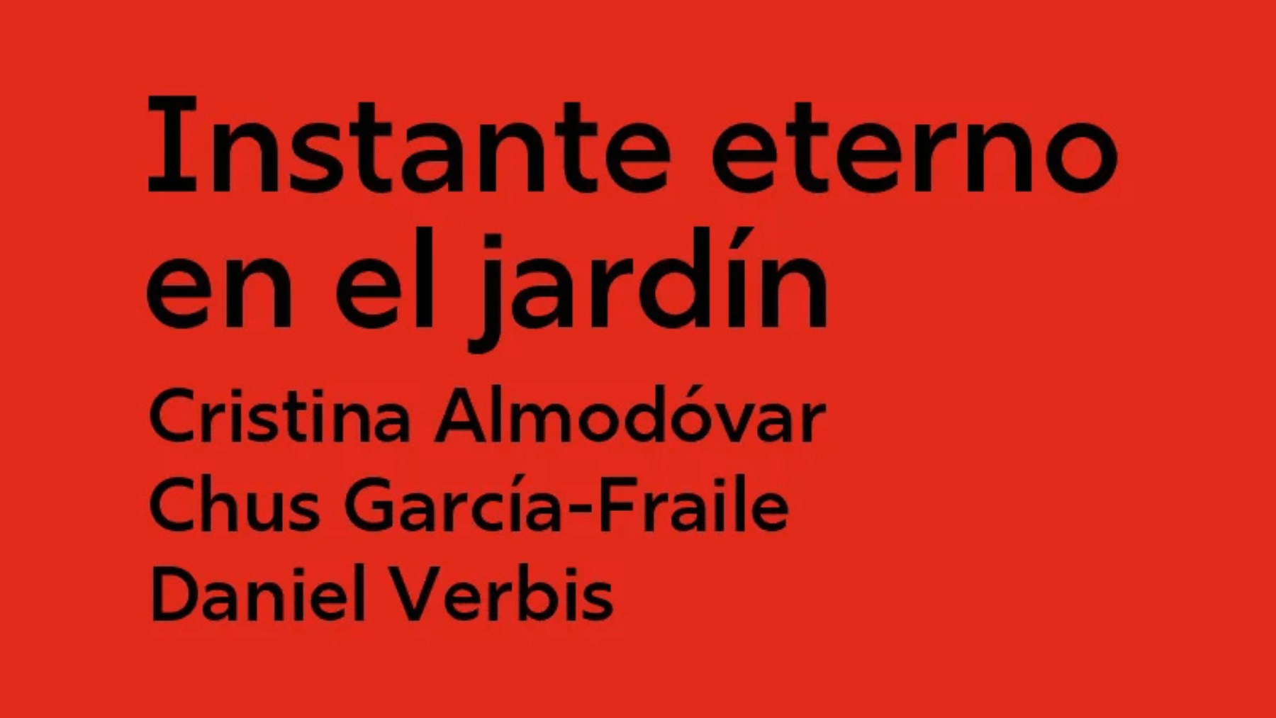 «Instante eterno en el jardín»: el arte como refugio sensorial en CentroCentro