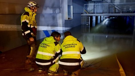 Imagen de los bomberos de Madrid. (Foto: EP)