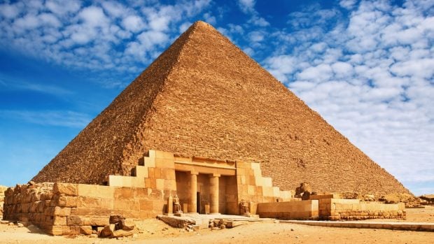 Las pir&aacute;mides de Egipto