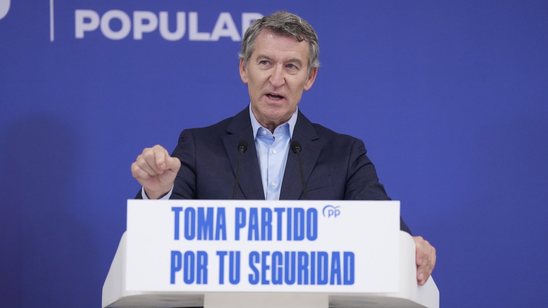 El presidente del PP, Alberto Núñez Feijóo. (EP) (1)