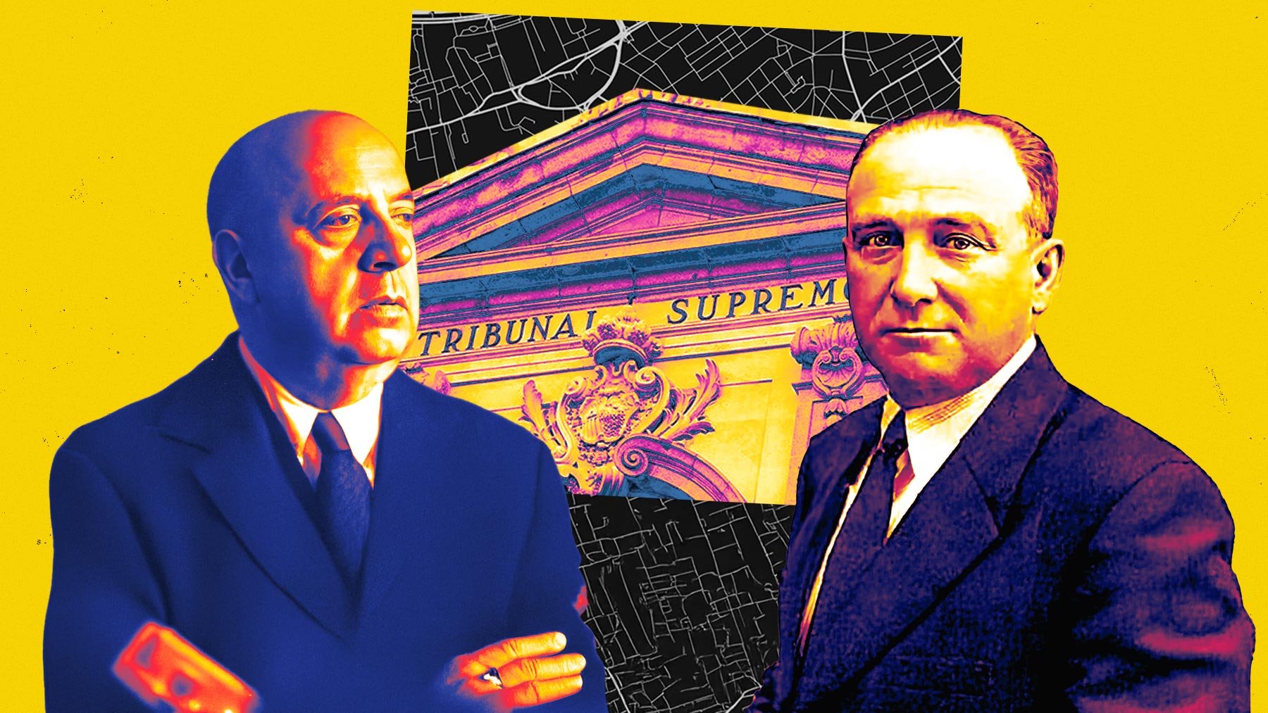 Indalecio Prieto y Francisco Largo Caballero.
