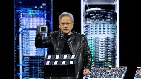 El consejero delegado de Nvidia, Jensen Huang. (Getty Images)