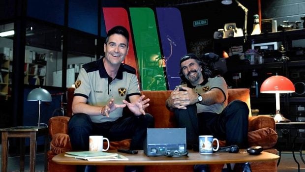 Álex Clavero y J.J. Vaquero en La Garita (RTVE).