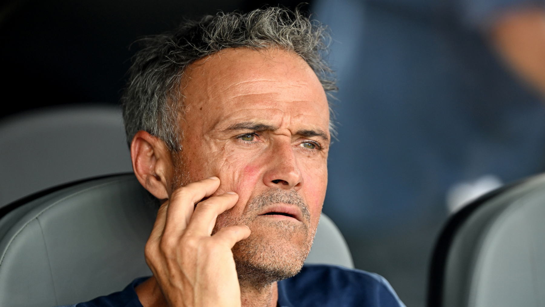Luis Enrique en un partido. (Foto: Gtres)