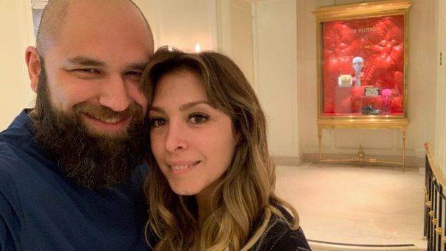Gisela con su novio Jose Angel Ortega en Los Angeles. (Foto: Gtres)