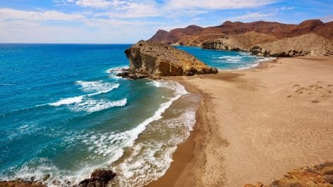 Playa de Almería.