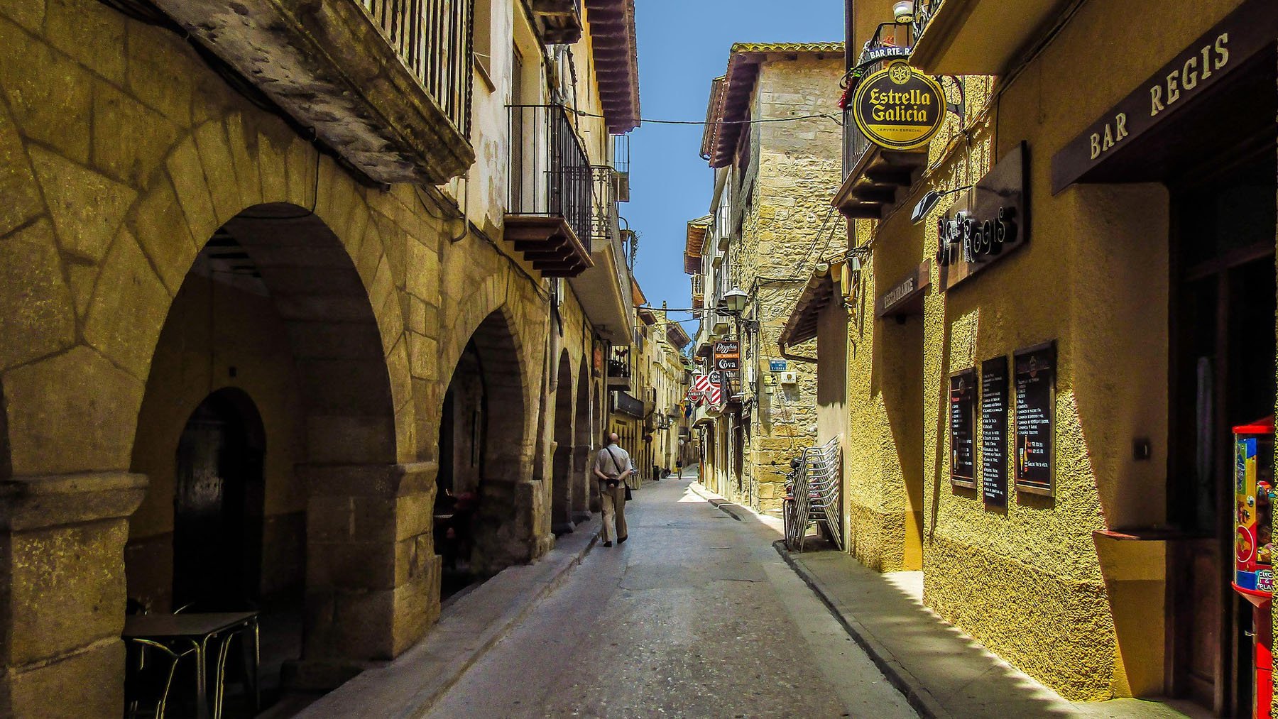 Pasillos de Valderrobres. Foto: Pixabay.