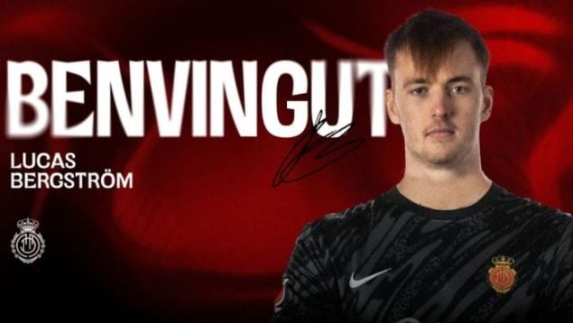 Lucas Bergstrom portero Mallorca