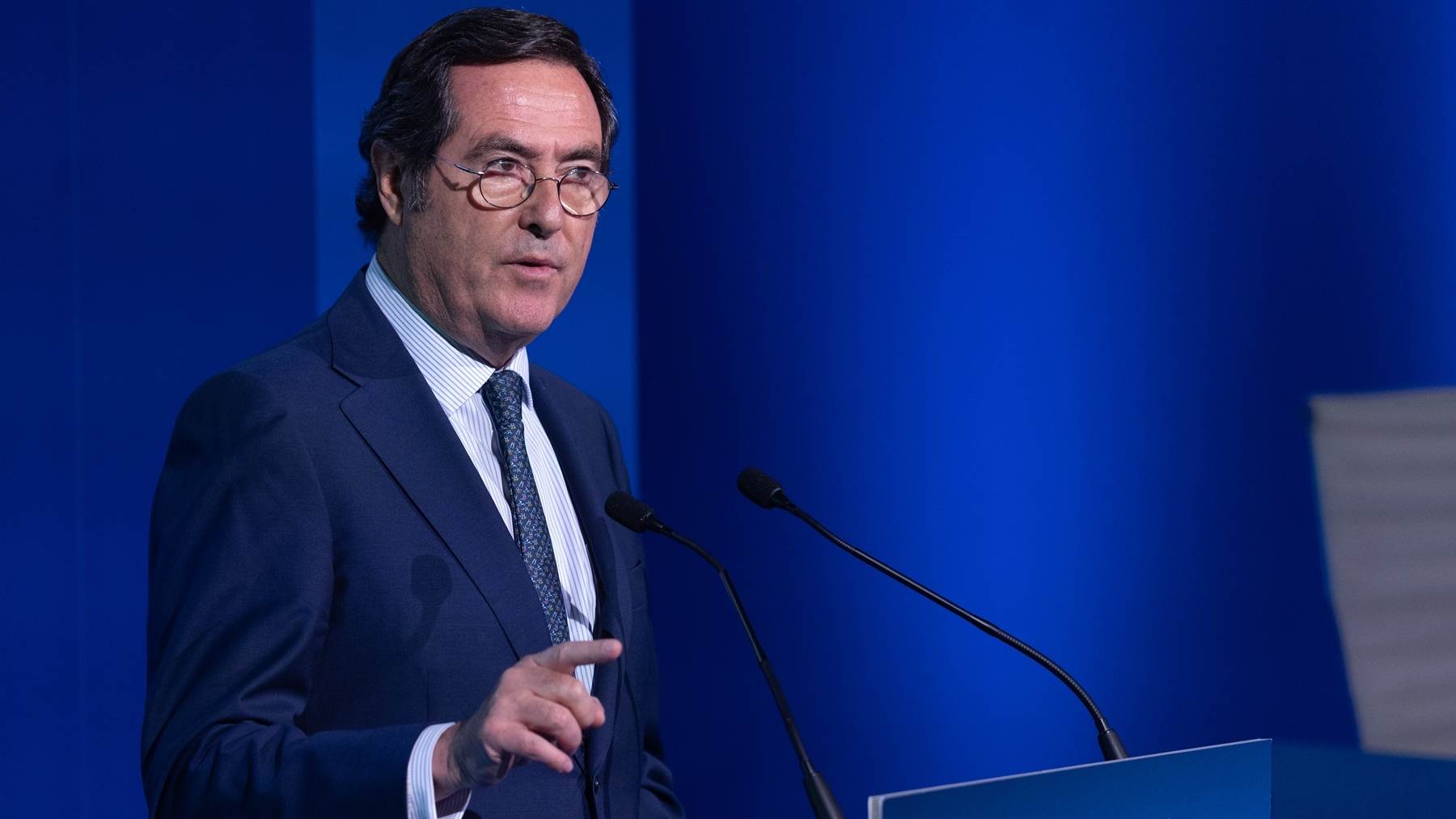 Antonio Garamendi, presidente de la CEOE.
