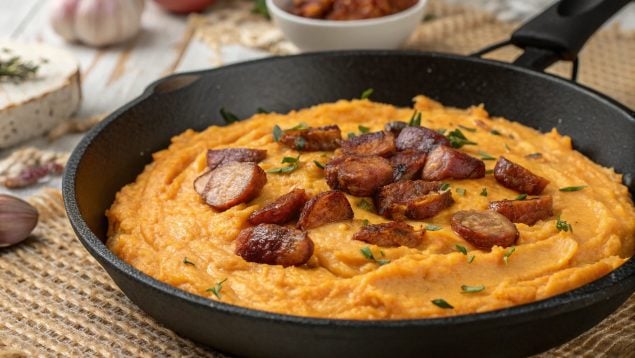 gachas manchegas, comida, gastronomía