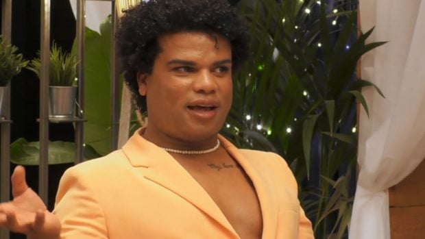 Julio en First Dates. (Mediaset)