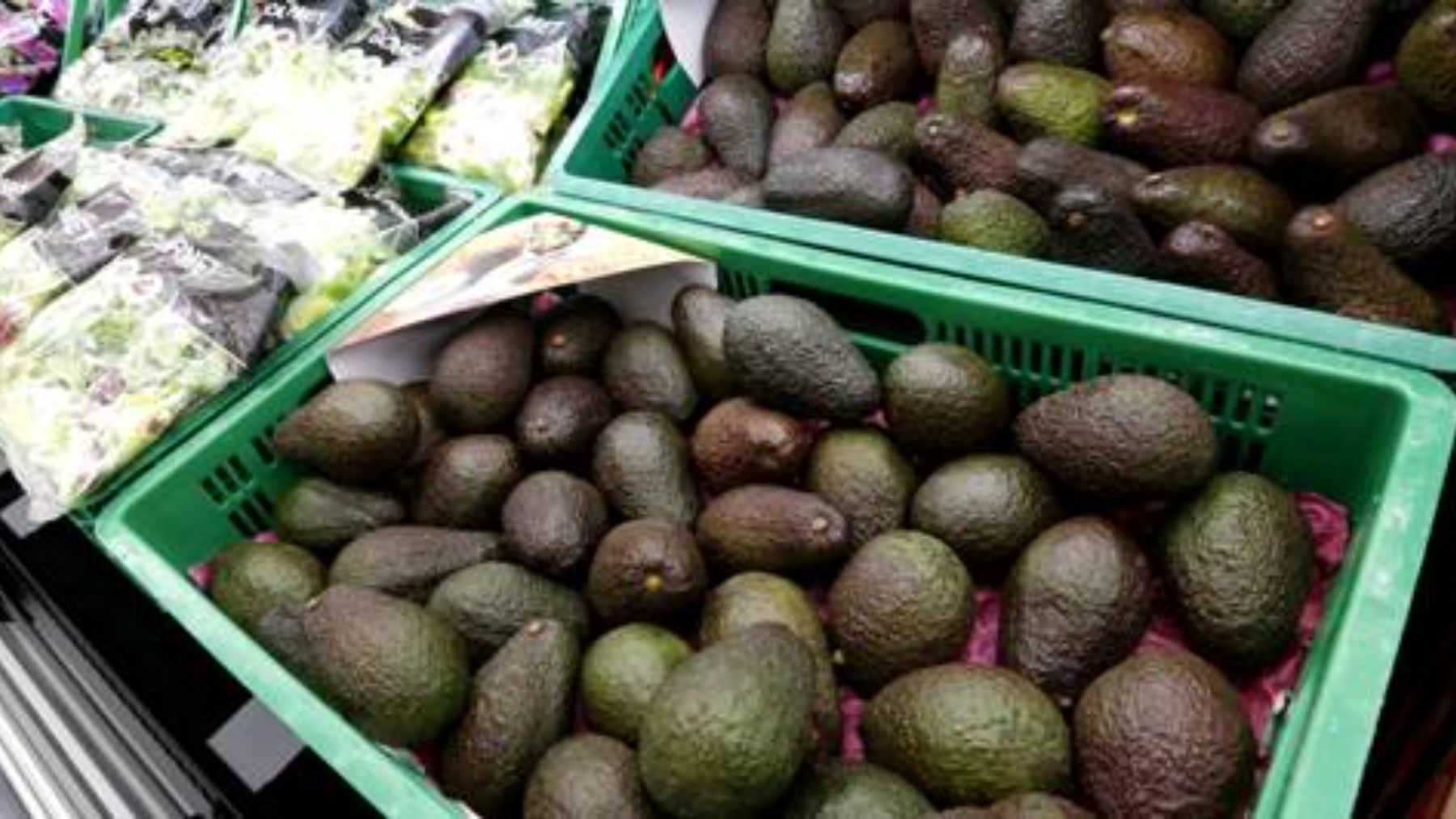 Aguacates en una tienda de Mercadona.