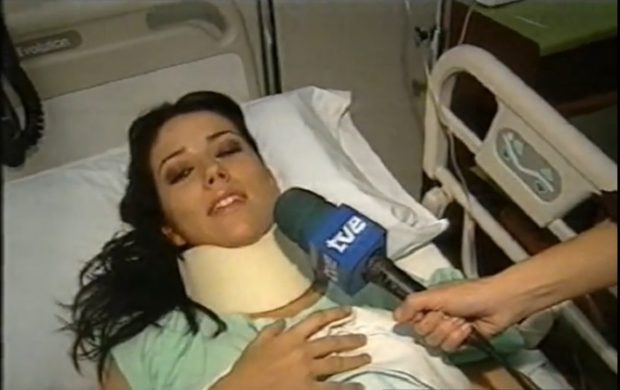 Nika tuvo que ser hospitalizada tras un accidente en OT 2 (RTVE).